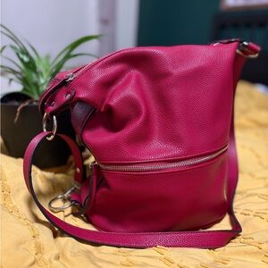 Maison Simons Elegant Pink Shoulder Bag